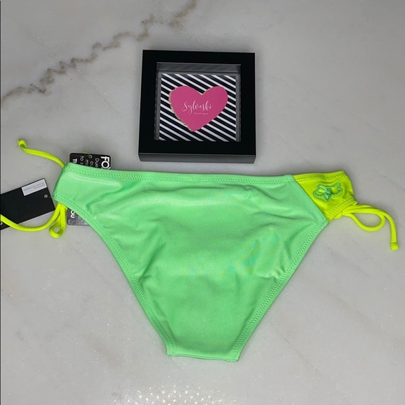 🔥FOX RACING WOMENS SKINZ KEYHOLE SIDE TIE BIKINI - Picture 7 of 7